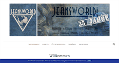 Desktop Screenshot of jeansworld-wernau.de